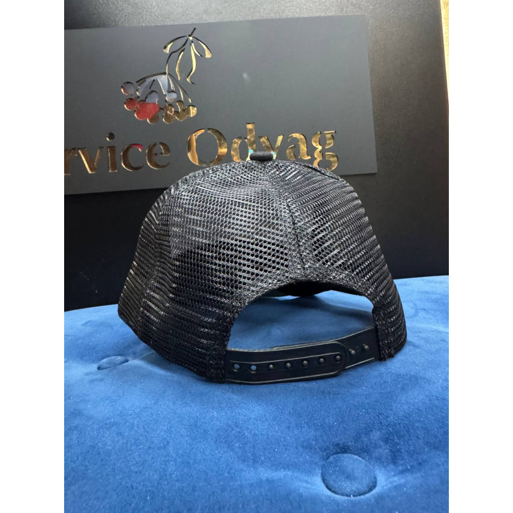 Бейсболка сітка кепка Service Odyag колір чорний поліестр