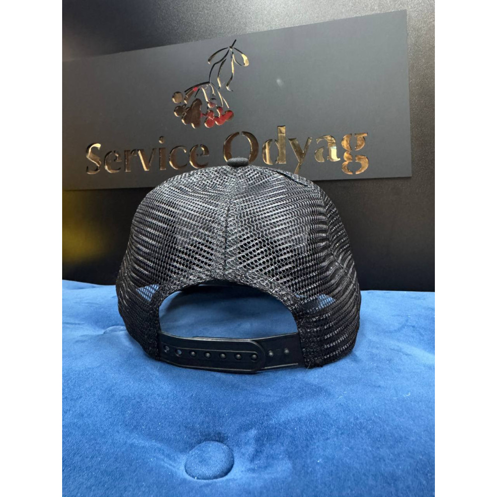 Бейсболка сітка кепка Service Odyag колір чорний поліестр