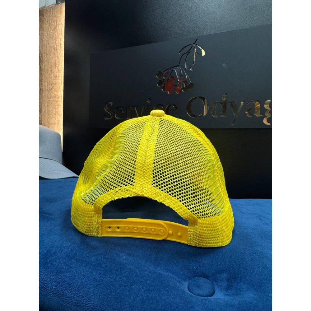 Бейсболка Сітка кепка Service Odyag колір Жовтий яскравий поліестр