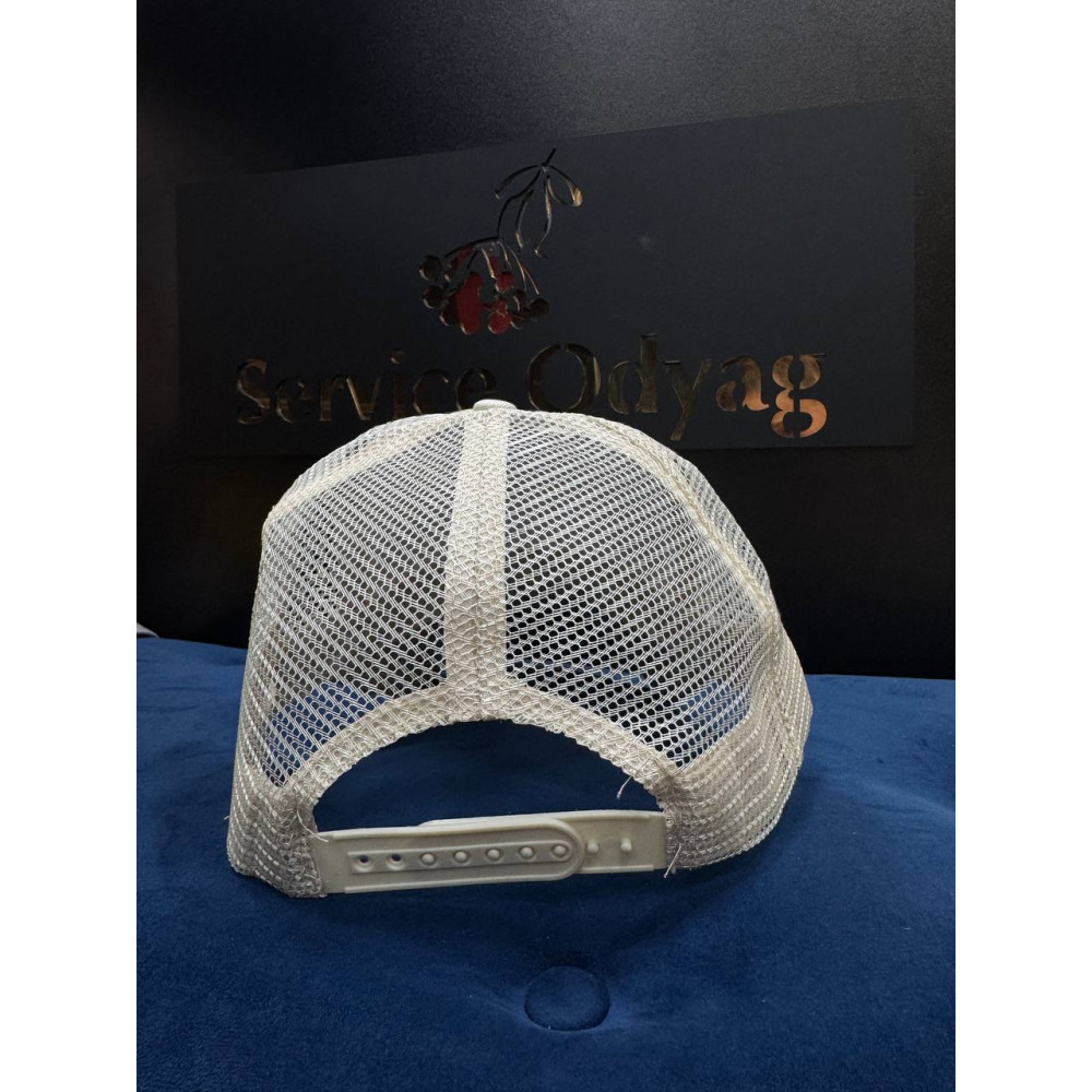 Бейсболка Сітка кепка Service Odyag колір Бежевий натуральний поліестр