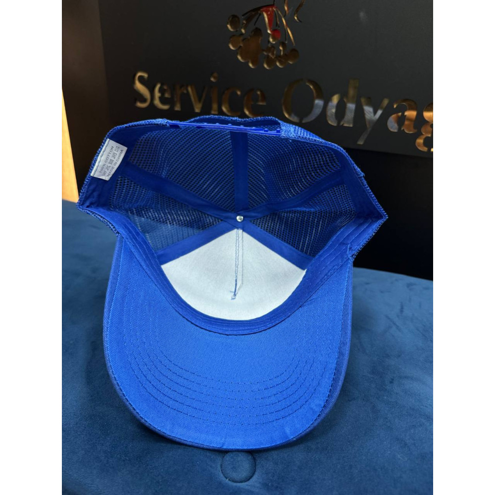 Бейсболка Сітка кепка Service Odyag колір Електрик синій поліестр