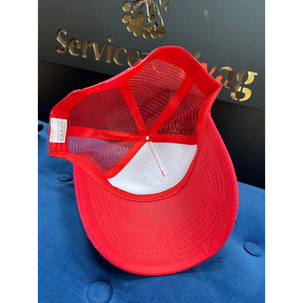 Бейсболка СЕТКА кепка Service Odyag цвет Красный полиестр