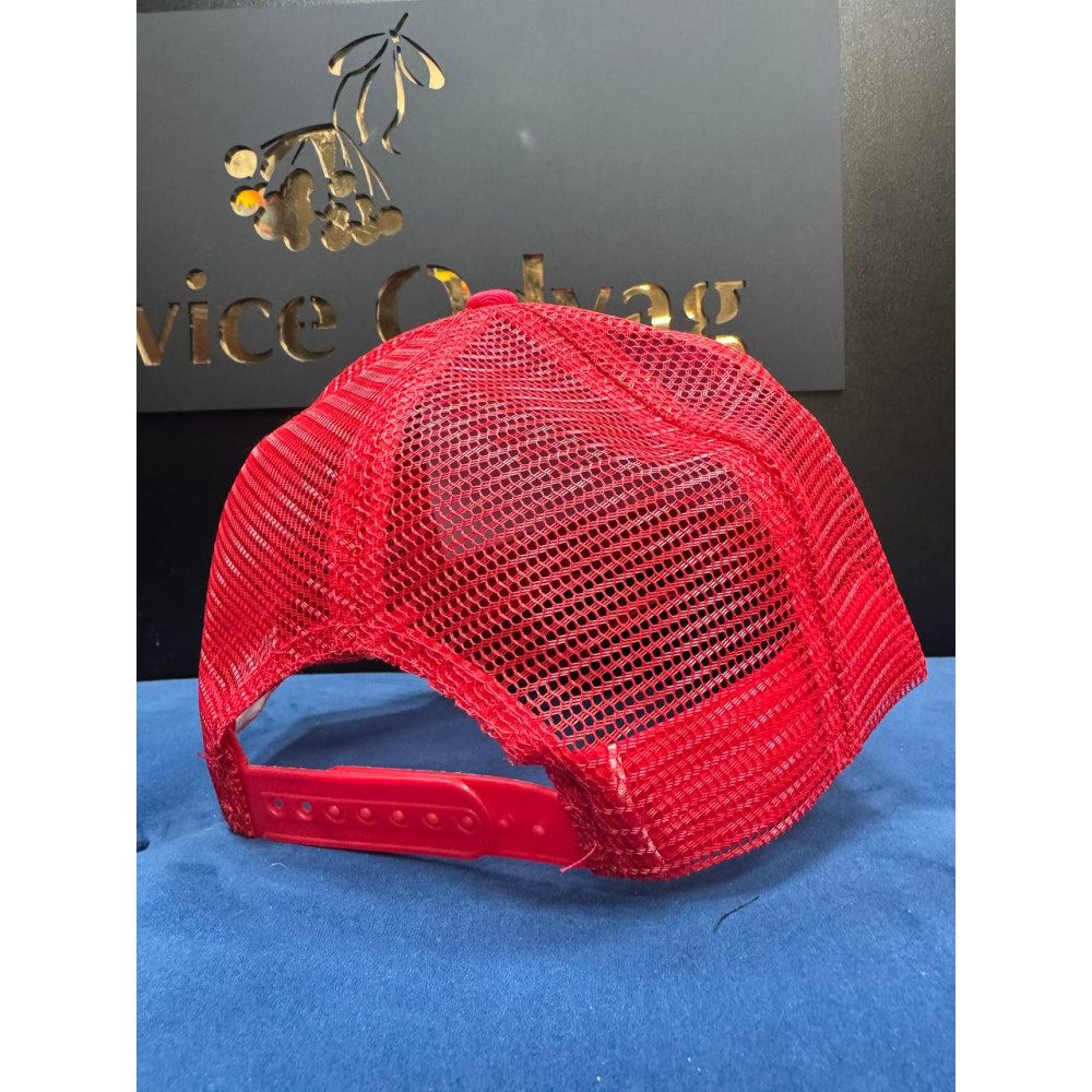 Бейсболка СЕТКА кепка Service Odyag цвет Красный полиестр