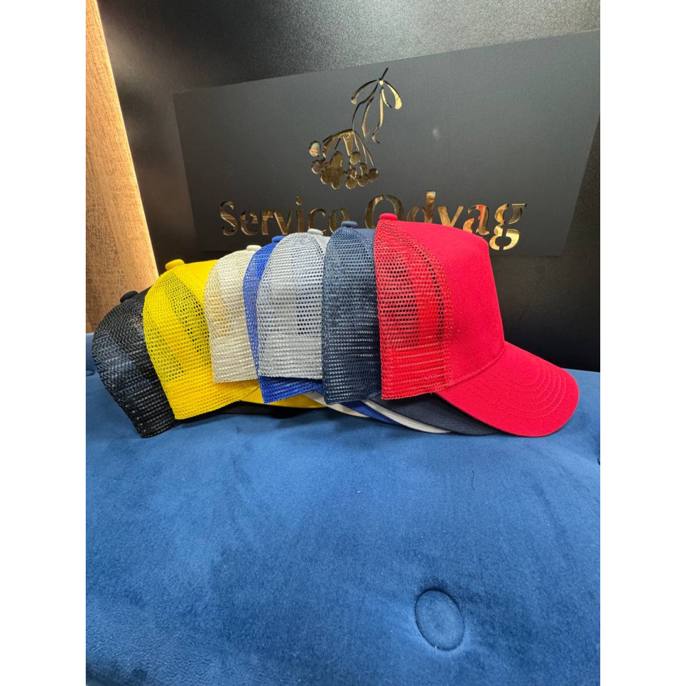 Бейсболка Сітка кепка Service Odyag колір Жовтий яскравий поліестр