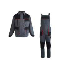 Куртка з напівкомбінезоном робочий весна літо осінь ЕКСПЕРТ МАКСИ сірий графіт