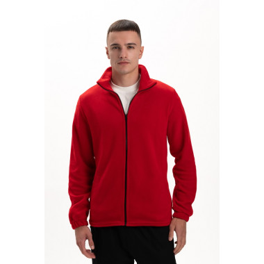 Флісова толстовка кофта колір Червоний унісекс однотонна Service Odyag 280 грам турецький Polar