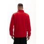 Флісова толстовка кофта колір Червоний унісекс однотонна Service Odyag 280 грам турецький Polar