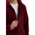 Світшот утеплений кофта колір Бордо бургунді трьохнитка унісекс Service Odyag 360 грам з начосом
