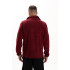 Світшот утеплений кофта колір Бордо бургунді трьохнитка унісекс Service Odyag 360 грам з начосом