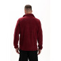 Світшот утеплений кофта колір Бордо бургунді трьохнитка унісекс Service Odyag 360 грам з начосом
