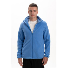 Флісова толстовка кофта колір Блакитний унісекс Service Odyag 280 грам турецький Polar