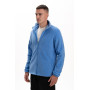 Флісова толстовка кофта колір Блакитний унісекс однотонна Service Odyag 280 грам турецький Polar