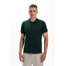 Футболка PREMIUM поло чоловіча колір Блакитна Service Odyag мікролакоста 