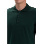 Футболка PREMIUM поло чоловіча колір Зелений ізумруд Service Odyag мікролакоста