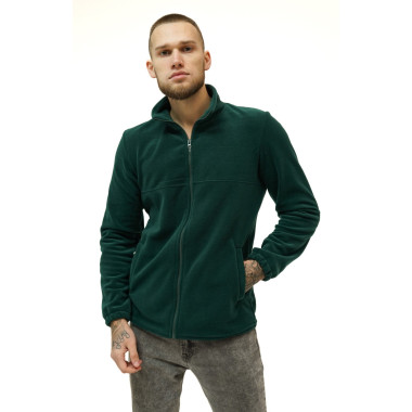 Флісова толстовка кофта Зелений Ліс унісекс однотонна Service Odyag 280 грам турецький Polar