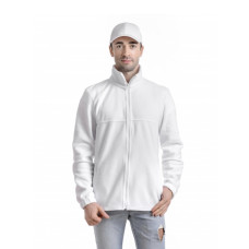 Флісова толстовка кофта колір Білий унісекс Service Odyag 280 грам турецький Polar