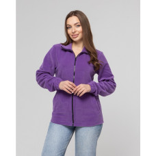 Флісова кофта жіноча колір Фіолетовий лаванда бузок Service Odyag 280 грам турецький Polar