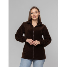 Флісова кофта жіноча колір Чорний Service Odyag 280 грам турецький Polar
