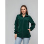 Флісова кофта жіноча колір Зелений ліс Service Odyag 280 грам турецький Polar