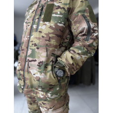 Костюм куртка брюки Softshell софтшел на флісі мультикам повнорозмірний