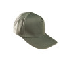 Бейсболка кепка Service Odyag колір хакі олива 100% бавовна