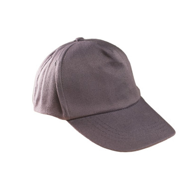 Бейсболка кепка Service Odyag колір сірий графіт 100% бавовна