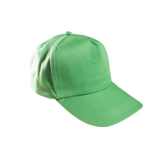 Бейсболка кепка Service Odyag колір зелений трава 100% бавовна