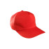 Бейсболка кепка Service Odyag колір червоний 100% бавовна