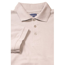 Футболка поло теніска Service Odyag трикотажна тканина локоста, колір молоко LUX USA