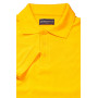 Футболка поло теніска Service Odyag трикотажна тканина локоста, колір жовтий яскравий LUX USA