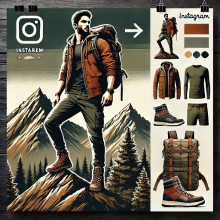 Костюми для риболовлі/полювання - гори, трекінг