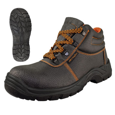 Черевики робочі металевий носок шкіра захисні Shoes COMFORT від 39 по 47 розмір