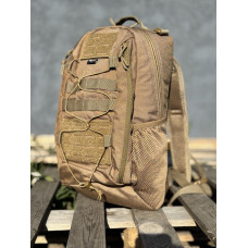 Рюкзак або слінг на 17 літрів універсальний компактний койот