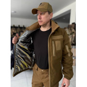 Куртка зимова софтшелл до мінус 30 градусів Service Odyag синтепон і підкладка Omni Heat 