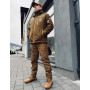 Костюм синтепон Softshell софтшел на флісі койот до -30