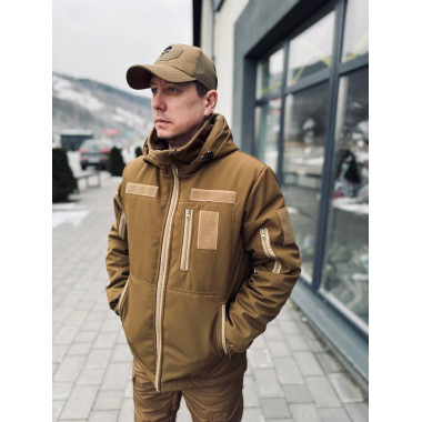 Куртка синтепон софтшел Service Odyag підклад Omni-Heat до -30 градусів