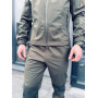 Костюм Softshell Premium на флісі олива-хакі весна літо осінь
