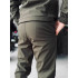 Штани водонепроникні на флісі софтшелл Soft Shell хакі