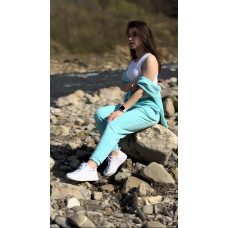 Костюм спортивний жіночий трьохнитка турецька якість Premium