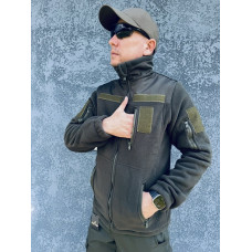 Кофта Premium ХАКІ ОЛИВА флісова унісекс 300 грам