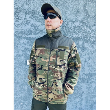 Кофта Premium МУЛЬТИКАМ камуфляж флісова унісекс 300 грам