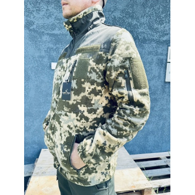 Кофта Premium ПІКСЕЛЬ камуфляж флісова унісекс 300 грам