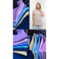 Футболка поло теніска жіноча Service Odyag тканина лакоста LUX 6