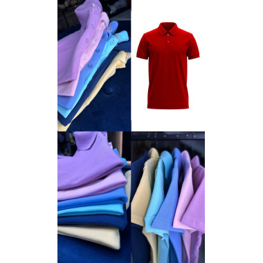 Футболка поло теніска чоловіча Service Odyag тканина лакоста LUX