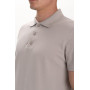 Футболка PREMIUM поло чоловіча колір Сірий світлий Service Odyag лакоста 