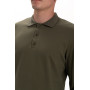 Футболка PREMIUM поло чоловіча колір Хакі олива Service Odyag мікролакоста 