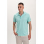 Футболка PREMIUM поло чоловіча колір Ментол світлий Service Odyag мікролакоста 