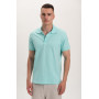 Футболка PREMIUM поло чоловіча колір Ментол світлий Service Odyag мікролакоста 