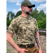 Футболка камуфляж піксель ОПТ щільна Service Odyag 100% бавовна