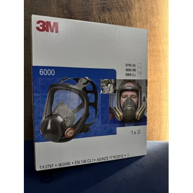 нова повнолицьова маска 3М для захисту дихання